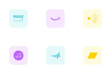 Free Application musicale Pack d'Icônes