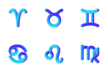 Free Astrological Signs Icon Pack