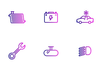 Free Automobil-Dienstleistungen Band 2 Symbolpack