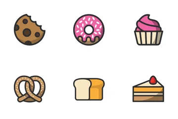 Free Bakery Icon Pack