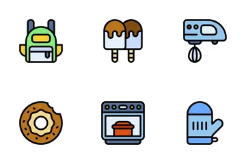 Free Bakery Icon Pack