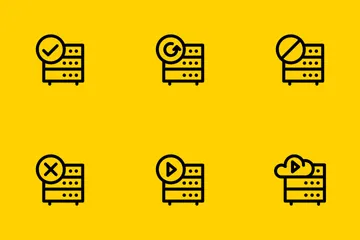 Free Base de datos Paquete de Iconos