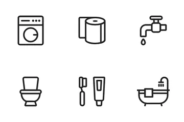 Free Bathroom Icon Pack