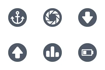 Free Beautiful Single Color Icons Icon Pack