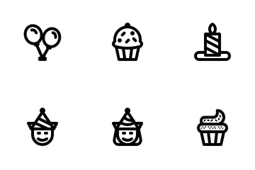 Free Birthday Party Icon Pack