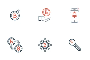 Free Bitcoin Technology Icon Pack