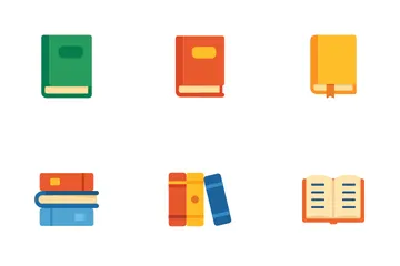 Free Book Collection Icon Pack