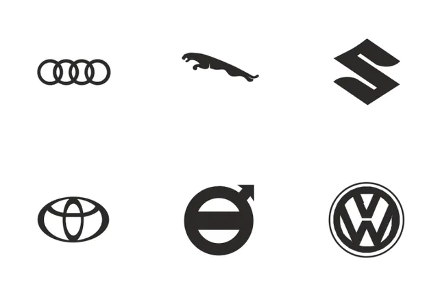 Free Brand Logos Icon Pack - 19 Glyph Logos Icons | SVG, PNG, ICO Available