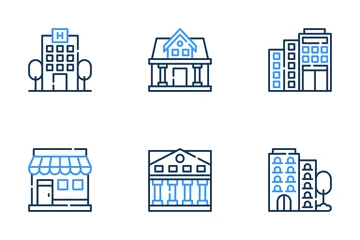 Free Buildings Icon Pack