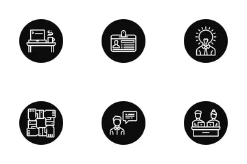 Free Bürokultur Symbolpack
