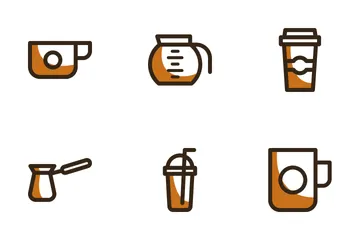 Free Café Paquete de Iconos