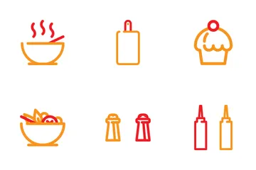 Free Cafe And Streetfood Icon Pack