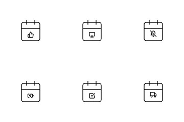 Free Calendar Activity Icon Pack
