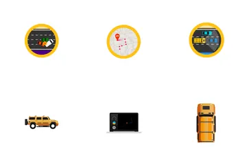 Free Car Automation Icon Pack