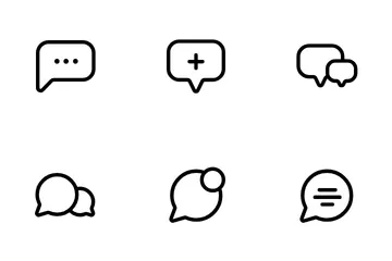Free Chat Icon Pack