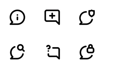 Free Chat Icon Pack