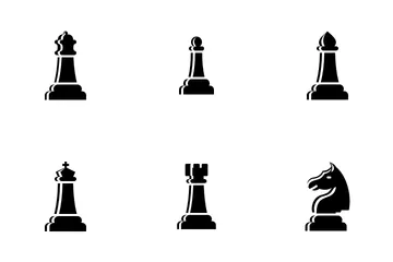 Chess Pieces Icon Set Svg Png Jpg Eps Pdf Clipart Vector -  Norway