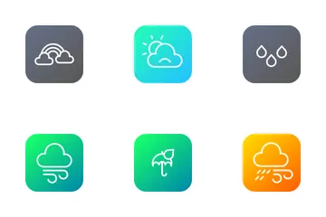 Free Clima Paquete de Iconos