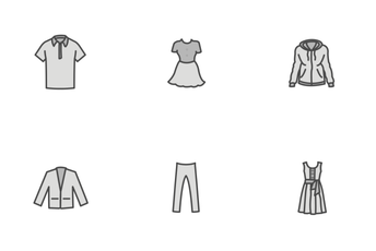 Free Clothing Fill Icons Icon Pack