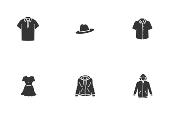 Free Clothing Solid Icons Icon Pack