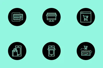 Free Comercio electrónico Icon Pack