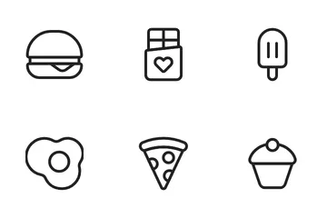 Free Alimento Paquete de Iconos