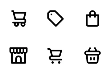 Free Compras Paquete de Iconos