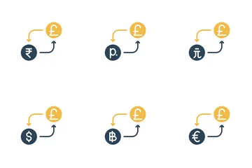 Free Conversão de Moeda – Libra Pacote de Ícones