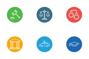 Free Crimen y seguridad Paquete de Iconos
