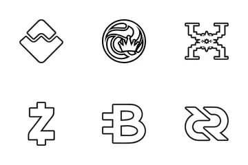 Free Cryptocurrency  Icon Pack