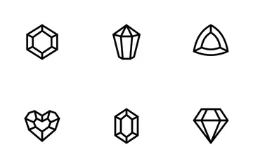 Free Game Crystal And Gemstone Icon Pack