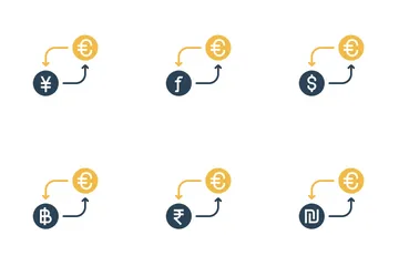 Free Currency Conversion - Euro Icon Pack