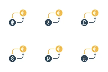 Free Currency Conversion - Euro Icon Pack