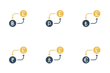 Free Currency Conversion - Pound Icon Pack