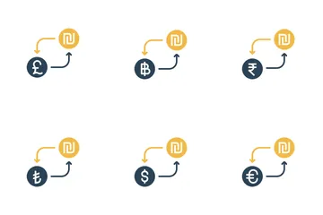 Free Currency Conversion - Shekel  Icon Pack