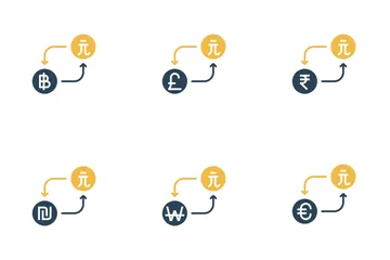 Free Currency Conversion - Taiwan Dollar  Icon Pack