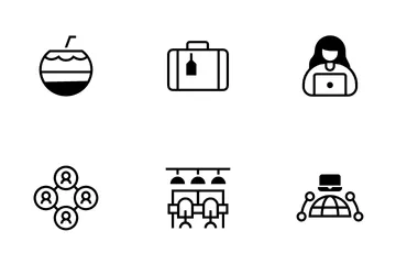 Free Digital Nomad Icon Pack