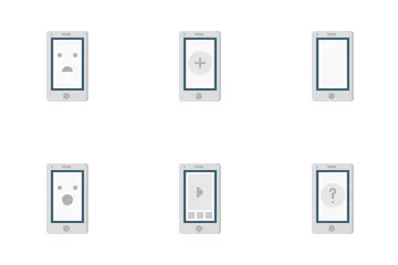 Free Diseño móvil Paquete de Iconos