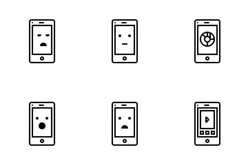 Free Diseño móvil Paquete de Iconos