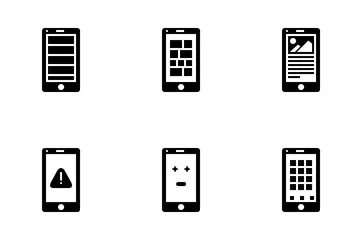 Free Diseño móvil Paquete de Iconos