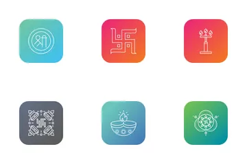 Free Diwali Icon Pack