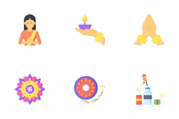 Free Diwali Paquete de Iconos