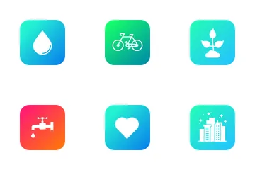 Free Ecología Y Medio Ambiente Paquete de Iconos
