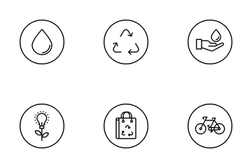 Free Ecología Y Medio Ambiente Paquete de Iconos