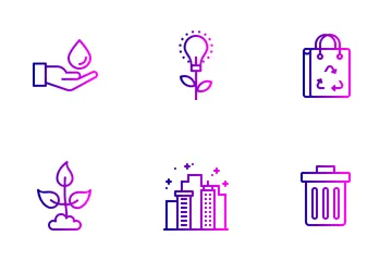 Free Ecología Y Medio Ambiente Paquete de Iconos