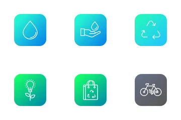 Free Écologie et environnement Pack d'Icônes