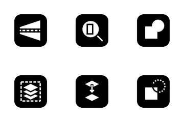 Free Interfaz de usuario del editor Vol 1 Paquete de Iconos