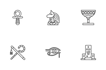 Free Egypt Symbols Icon Pack