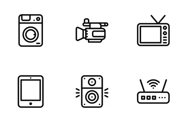 Free Electronic Icon Pack