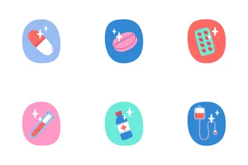 Free Elementos médicos Icon Pack